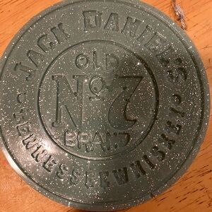 Handmade resin jack Daniel’s sign